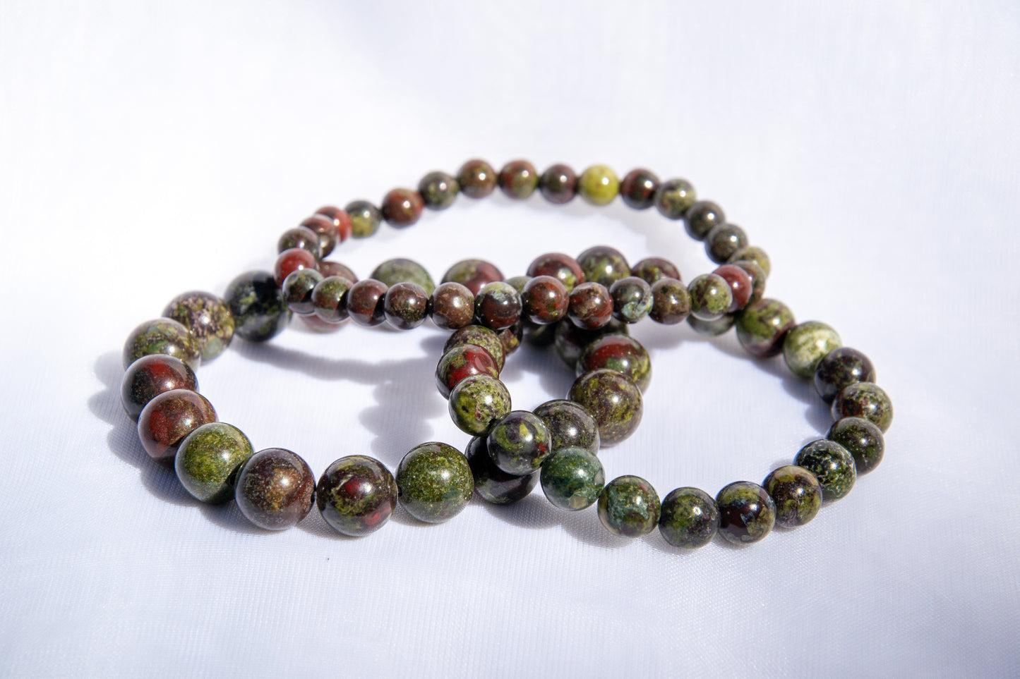 Dragon Bloodstone bracelet