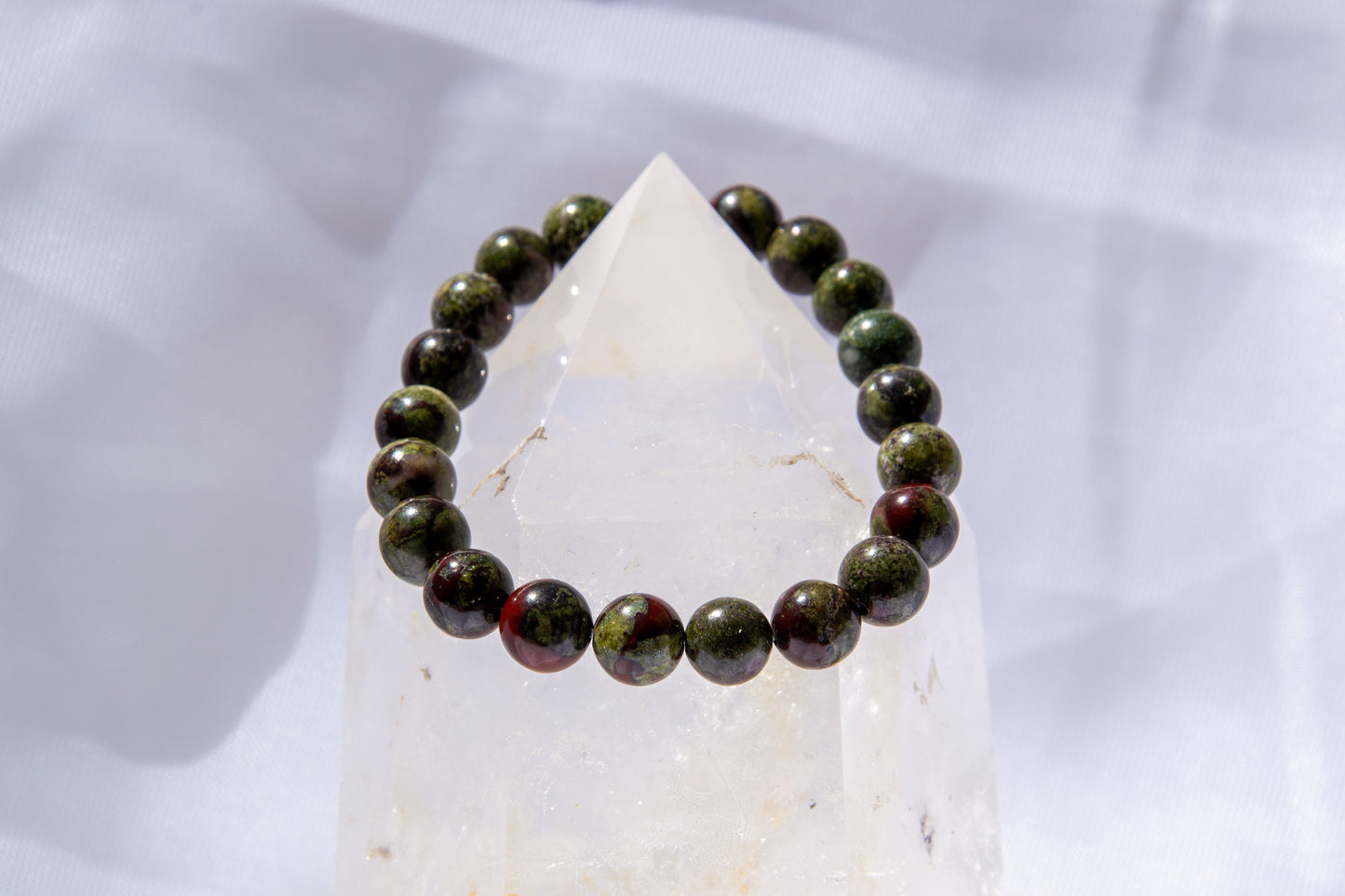 Dragon Bloodstone bracelet