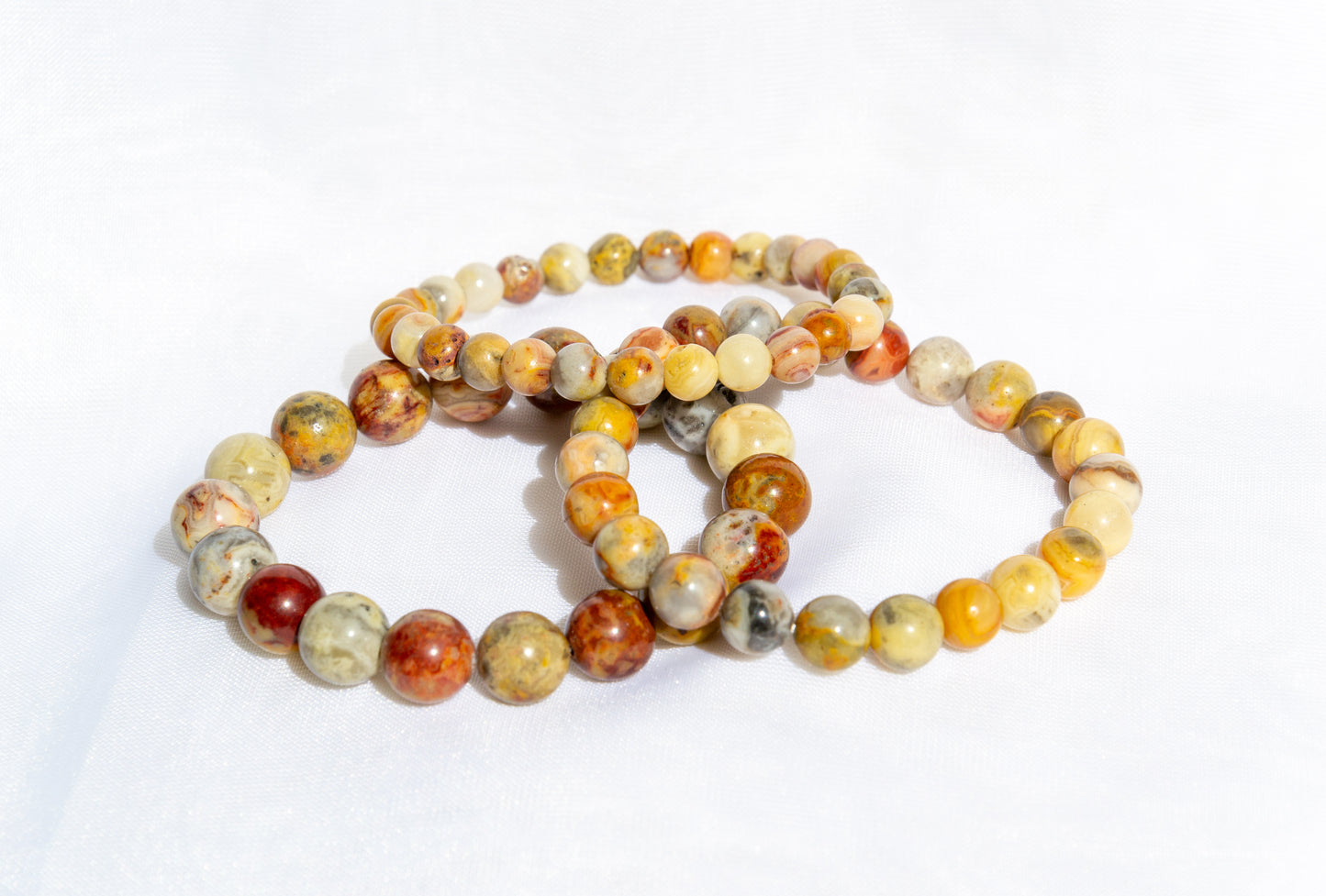 Crazy Lace Agate bracelet