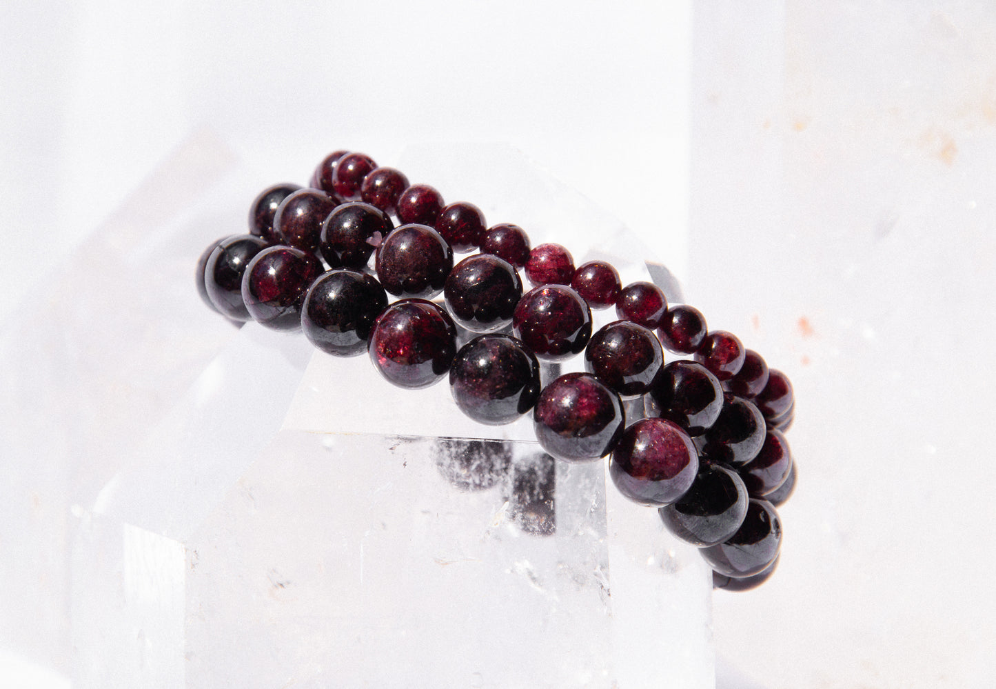 Garnet bracelet