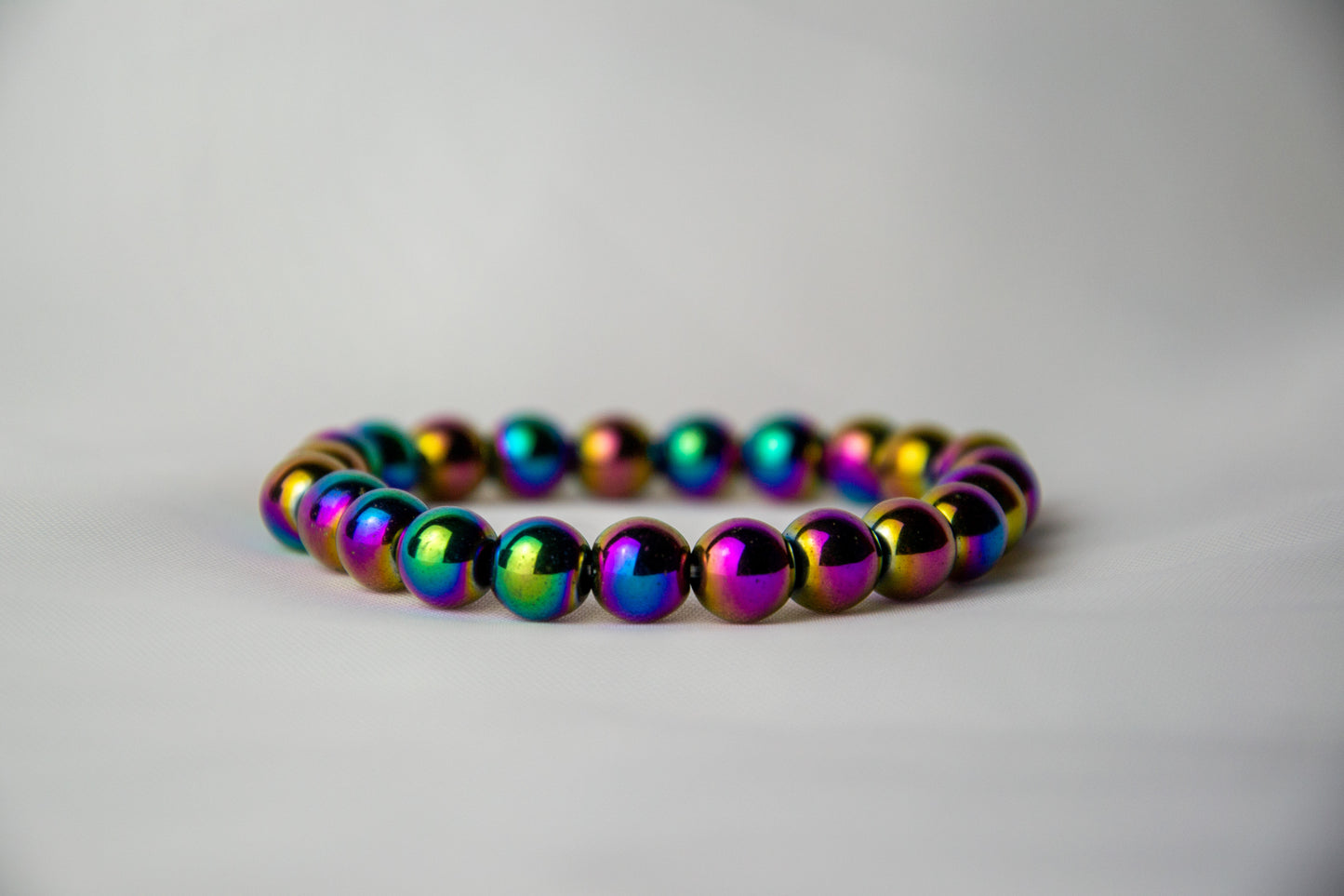 Rainbow Hematite bracelet