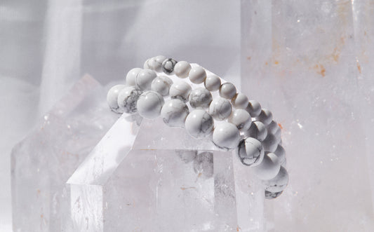 Howlite bracelet