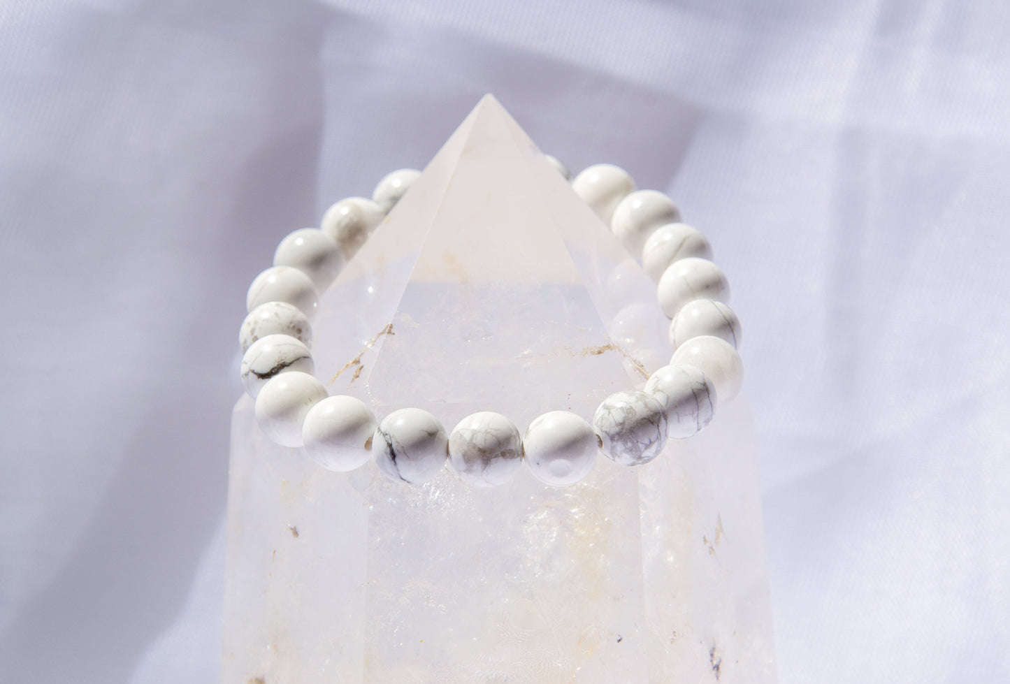 Howlite bracelet