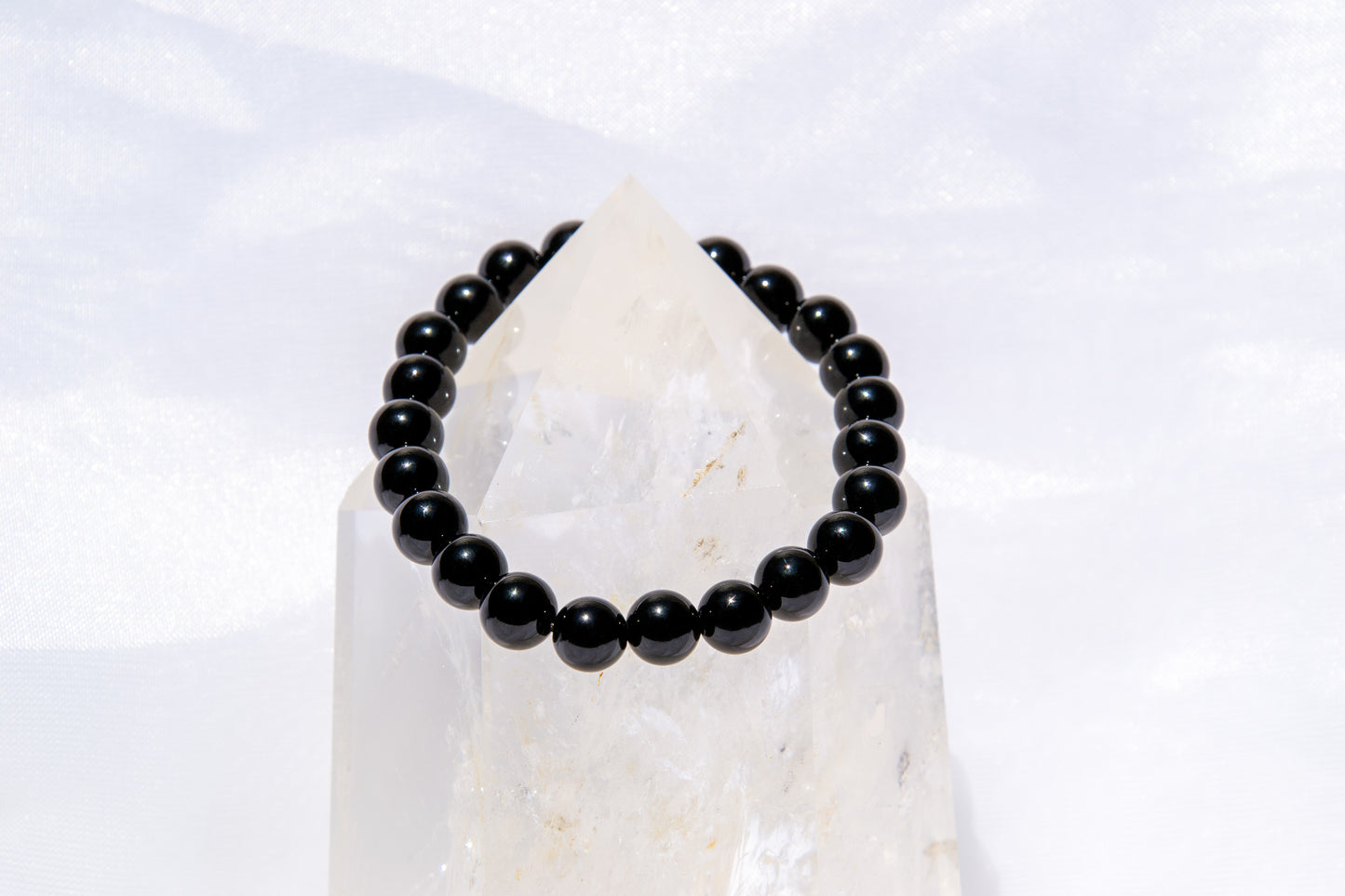 Obsidian bracelet