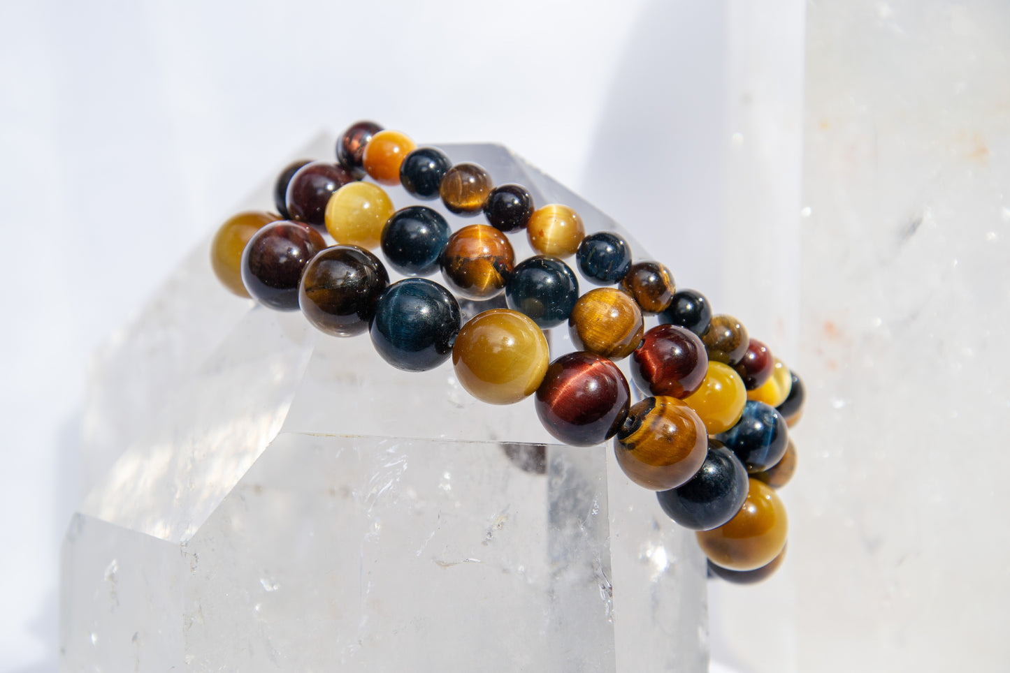 Rainbow Tiger's Eye bracelet