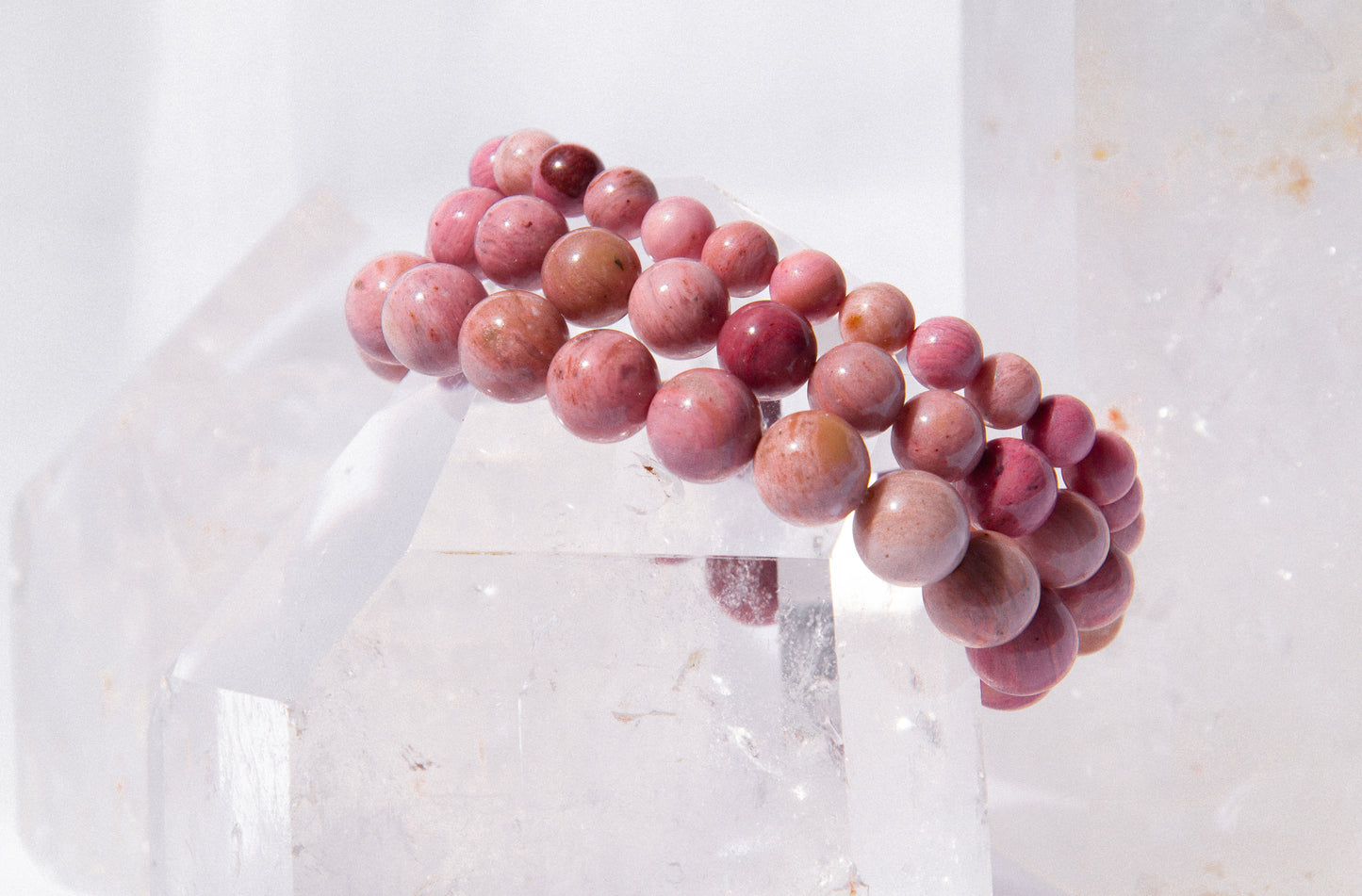 Rhodochrosite (Chinese) bracelet