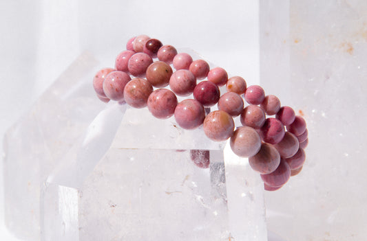 Rhodochrosite (Chinese) bracelet