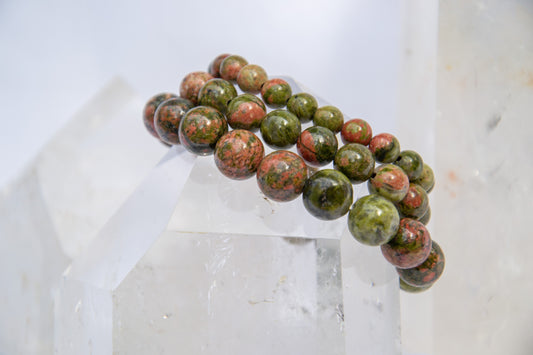 Unakite Jasper bracelet