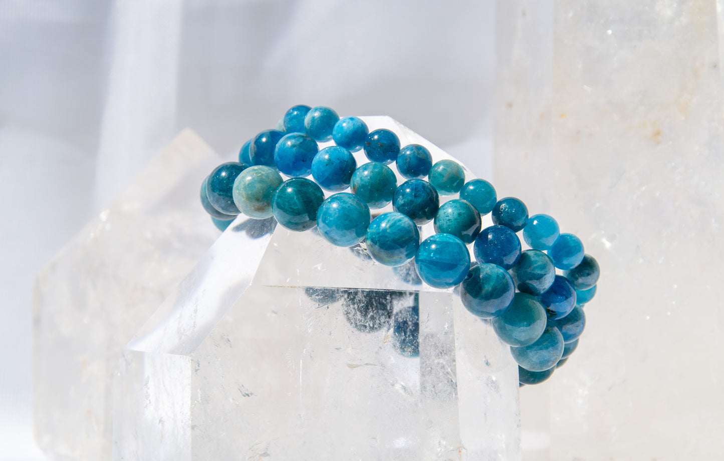 Blue Apatite bracelet