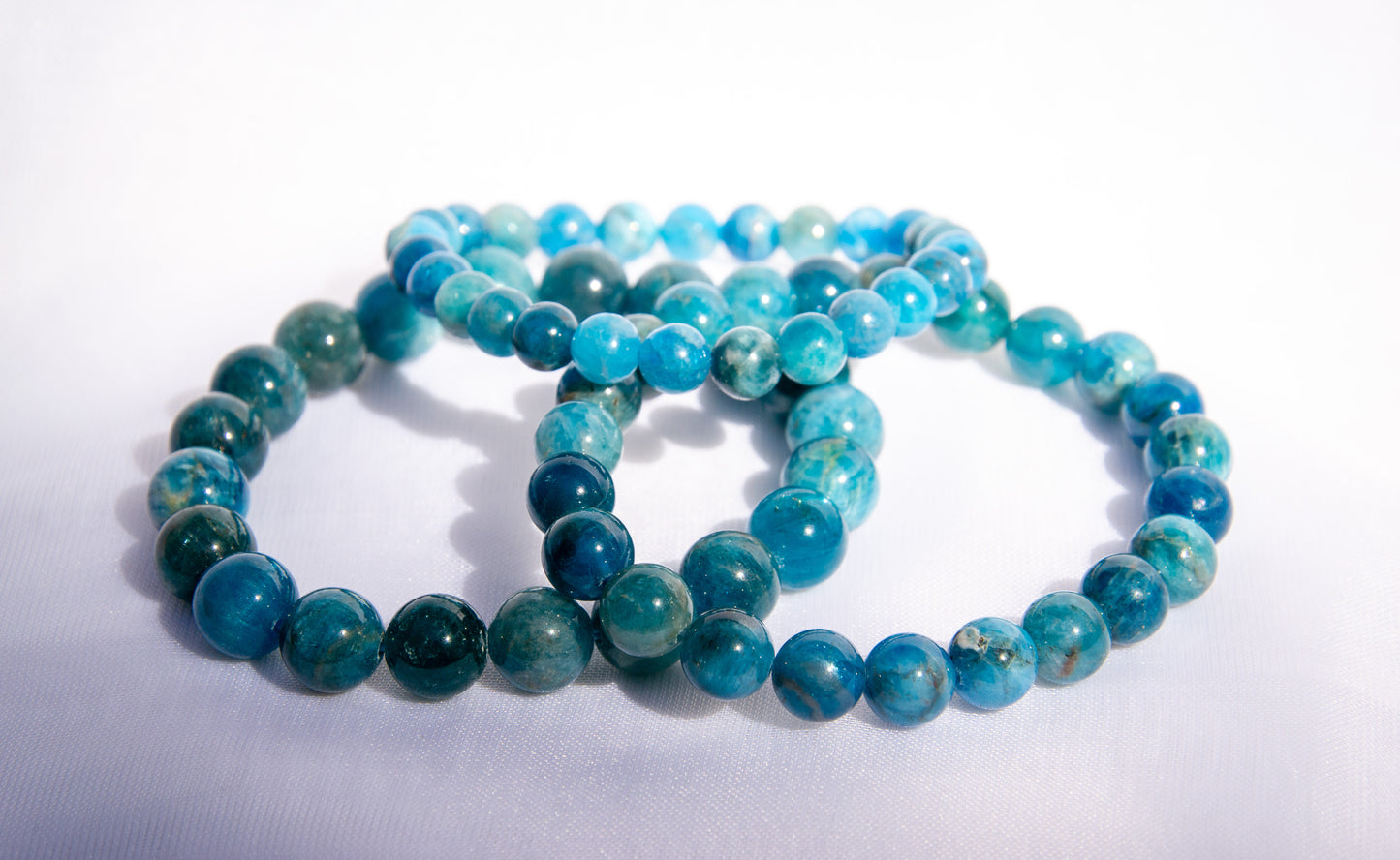 Blue Apatite bracelet