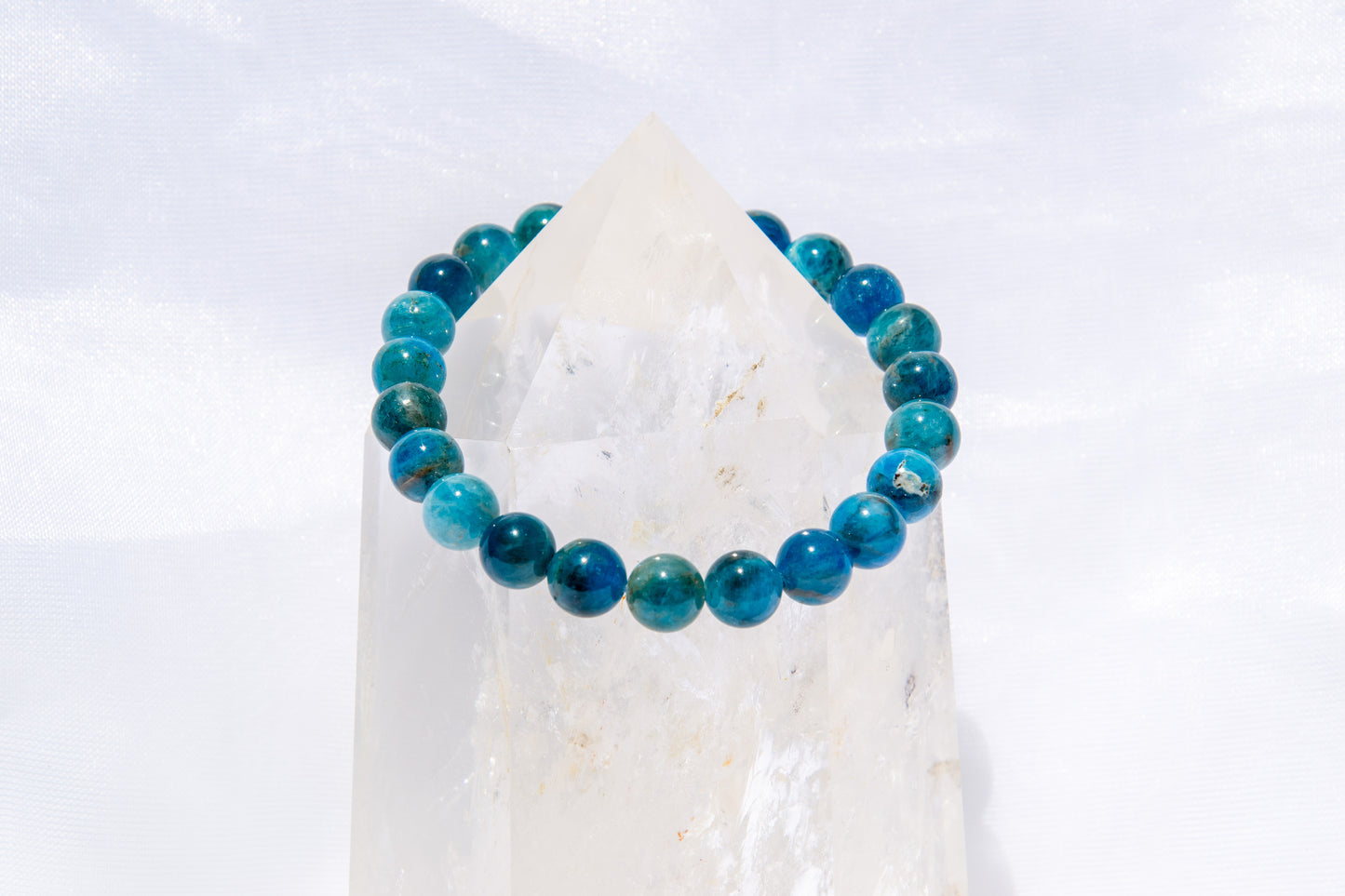 Blue Apatite bracelet