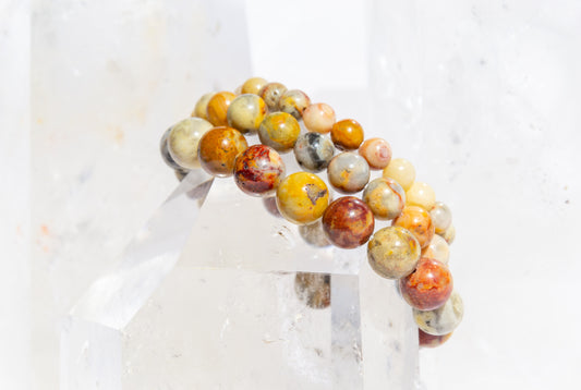 Crazy Lace Agate bracelet