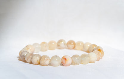 Flower Agate bracelet