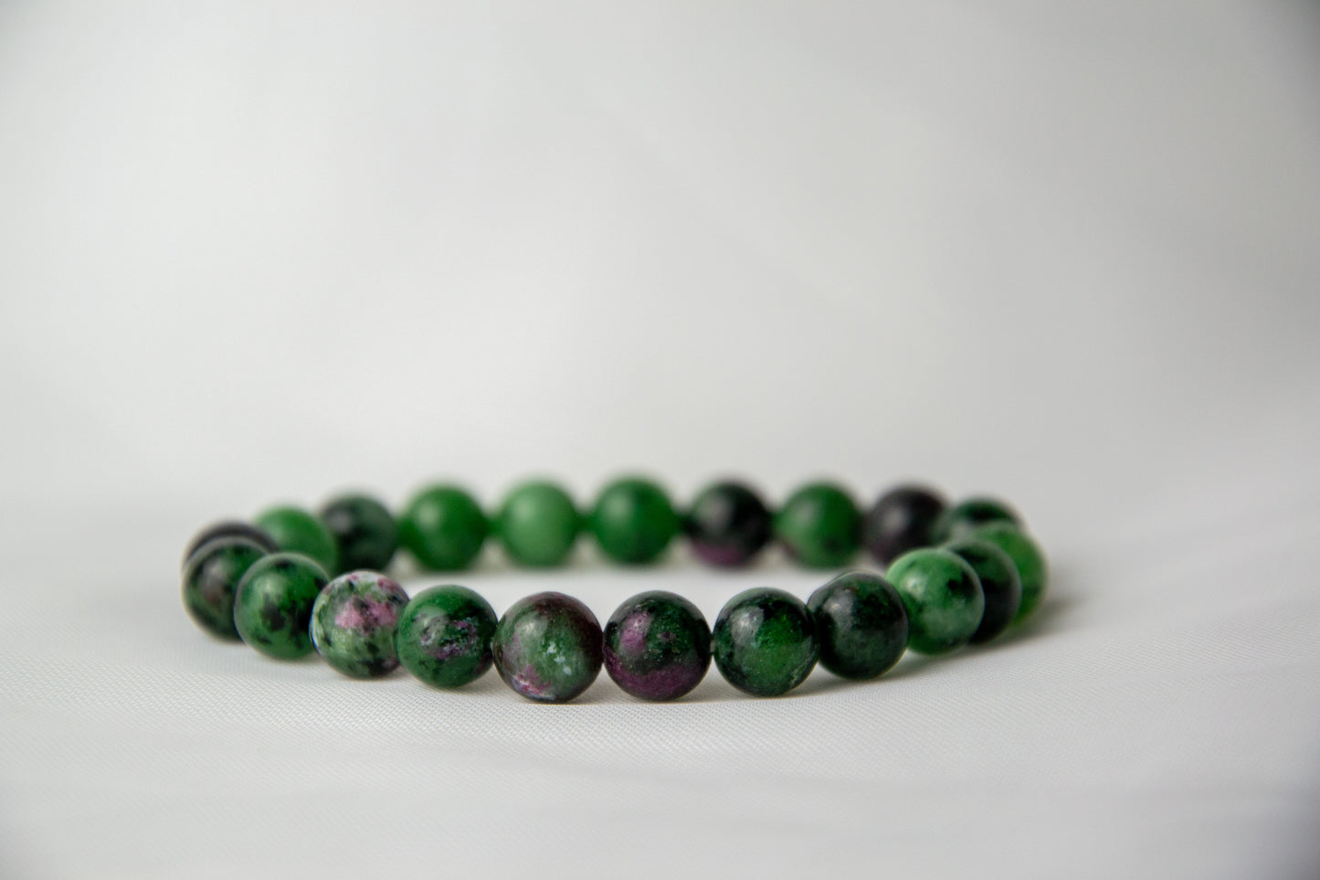 Ruby Zoisite bracelet