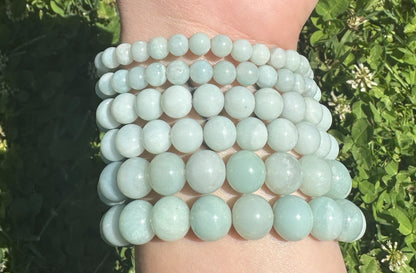 Amazonite(Blue/Green color) bracelet